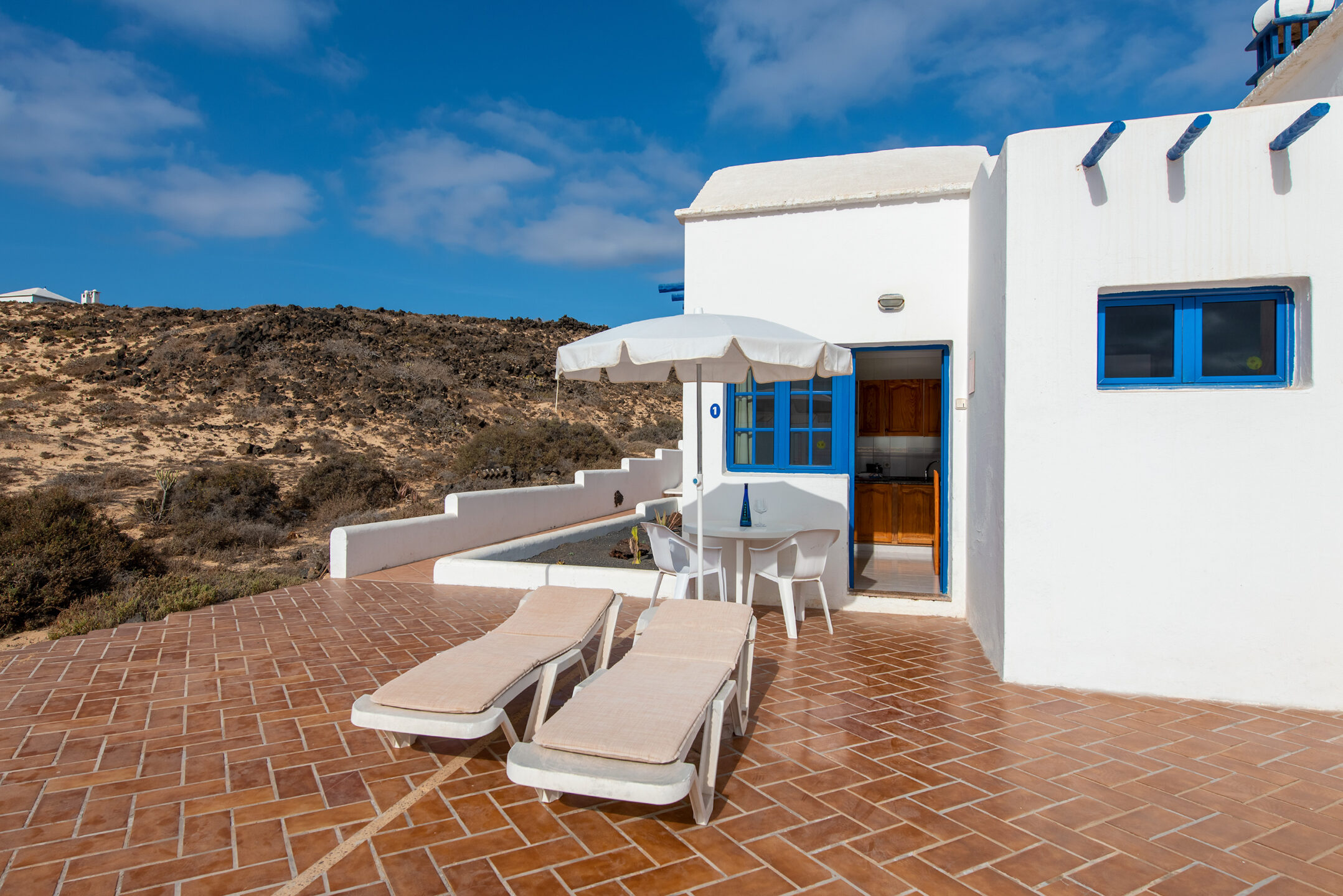 Ferienwohnung Casa Finisterre 2 Pers. Charco del Palo Lanzarote